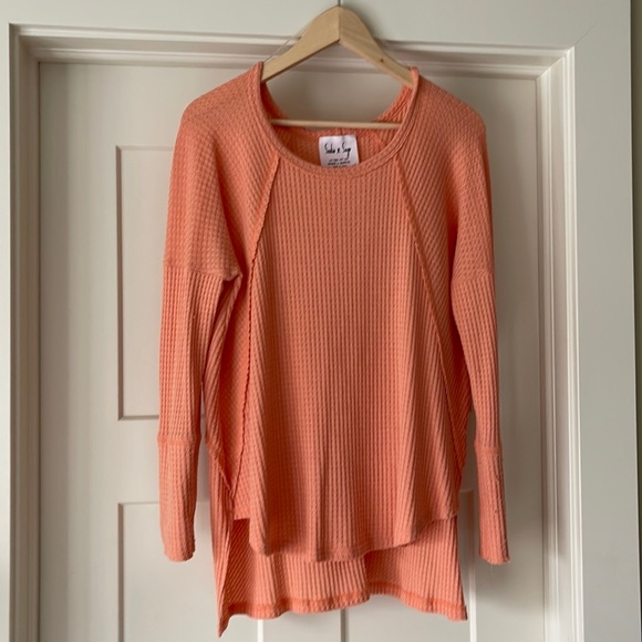 Waffle knit top - Picture 1 of 1